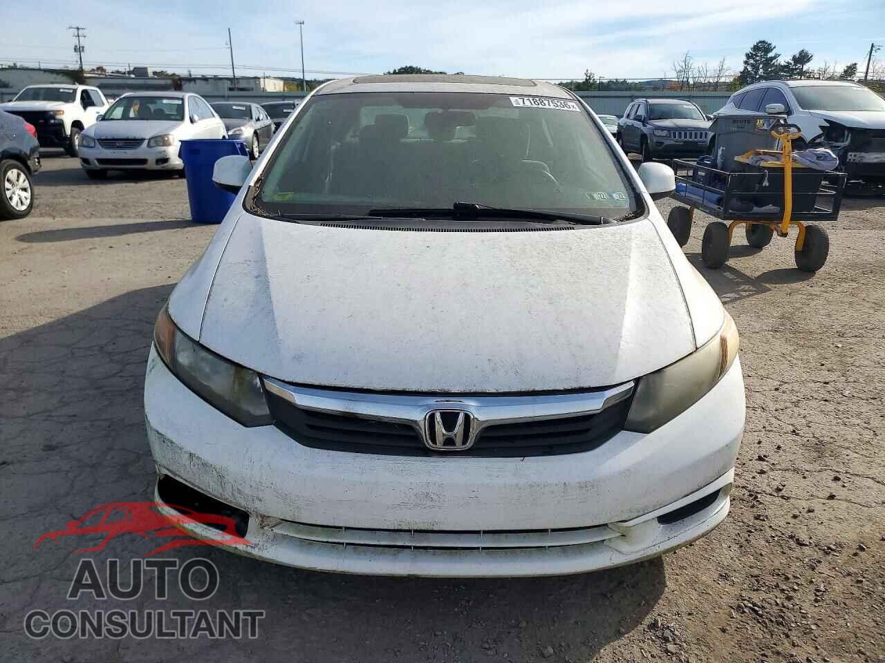HONDA CIVIC 2012 - 2HGFB2F86CH327310