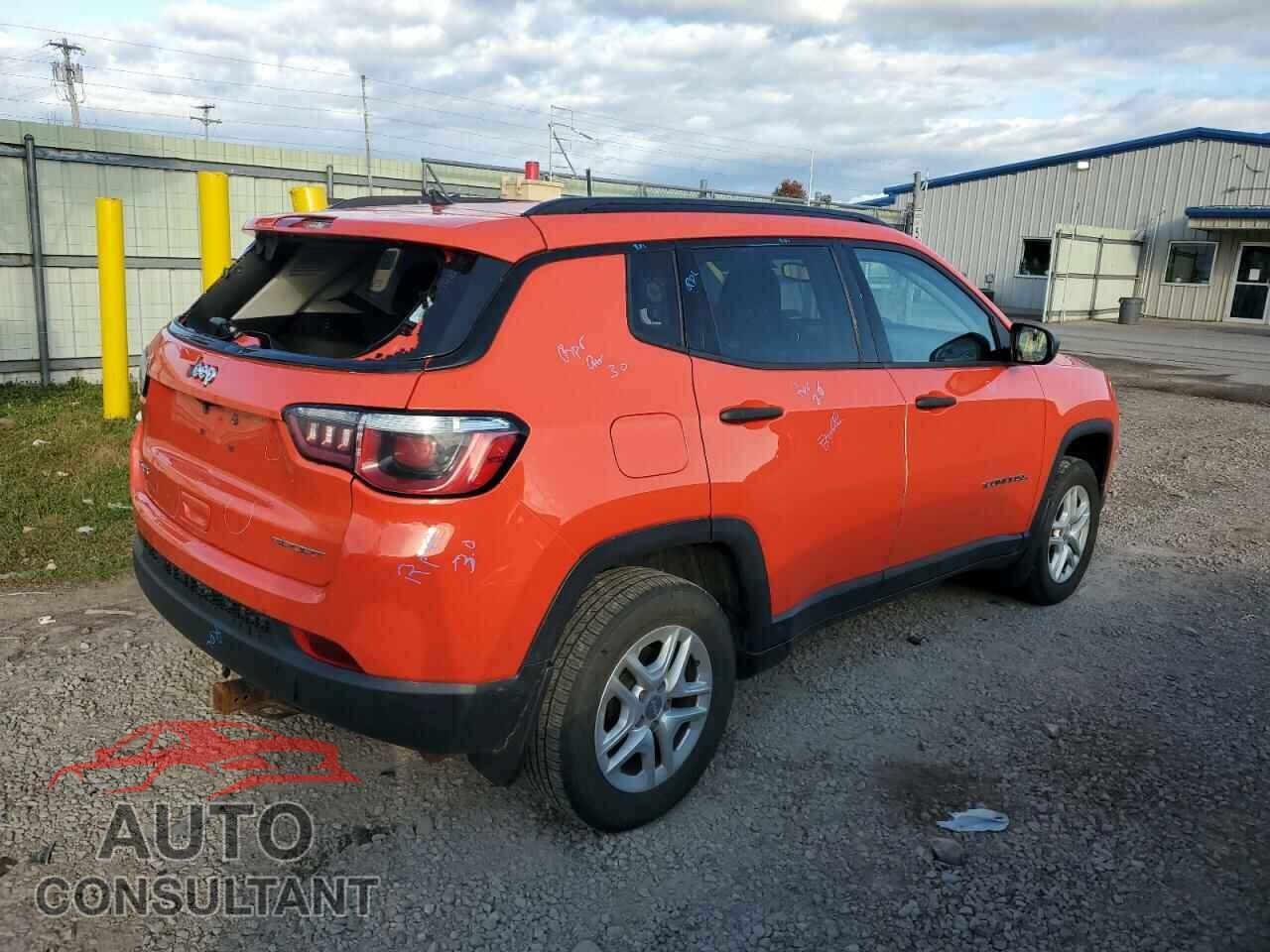 JEEP COMPASS 2017 - 3C4NJDAB8HT673160