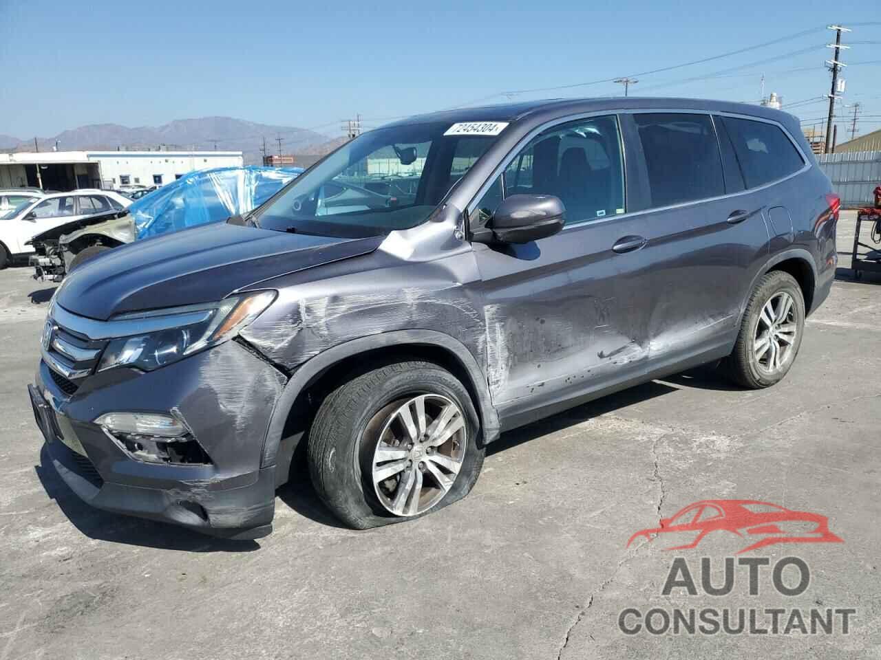 HONDA PILOT 2017 - 5FNYF5H77HB041156