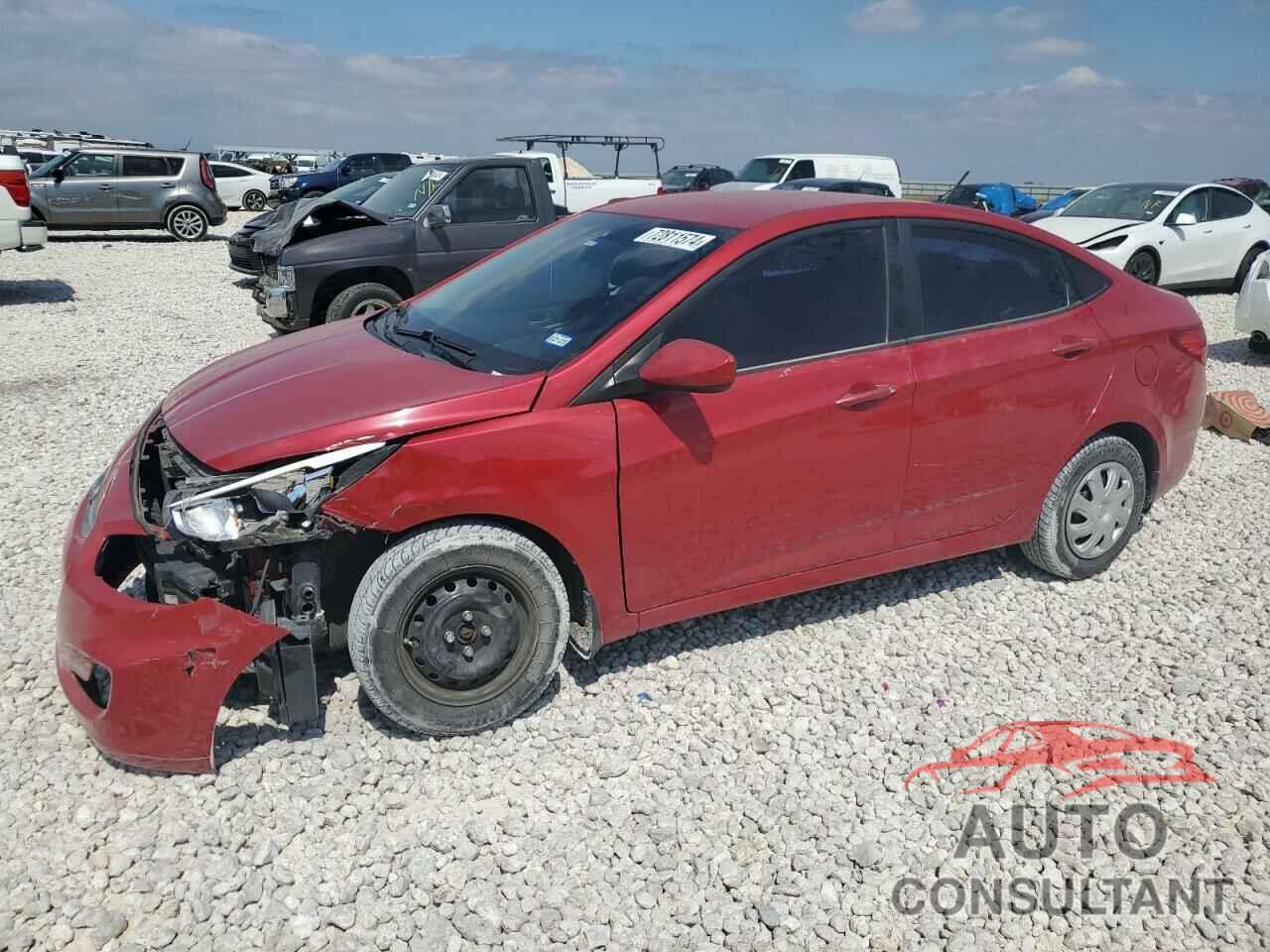 HYUNDAI ACCENT 2016 - KMHCT4AE8GU046602