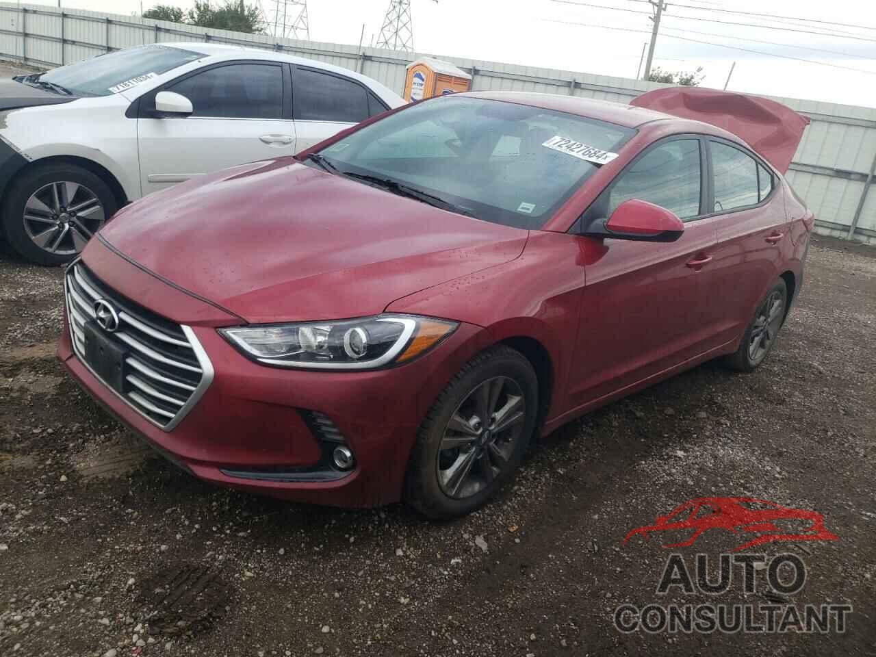 HYUNDAI ELANTRA 2017 - KMHD84LFXHU192142