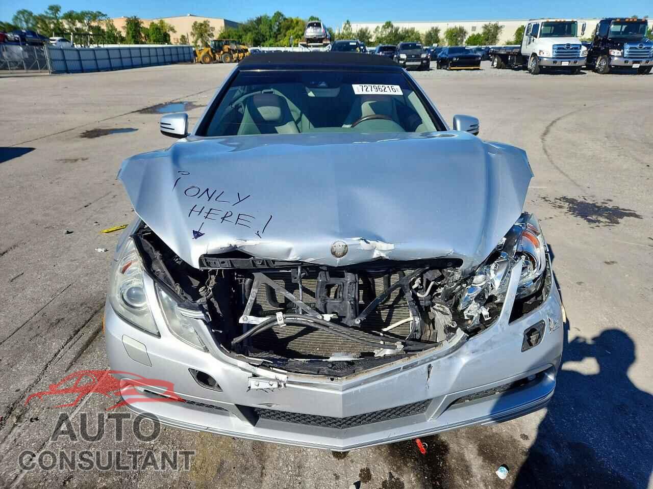 MERCEDES-BENZ E-CLASS 2011 - WDDKK5GF8BF050192