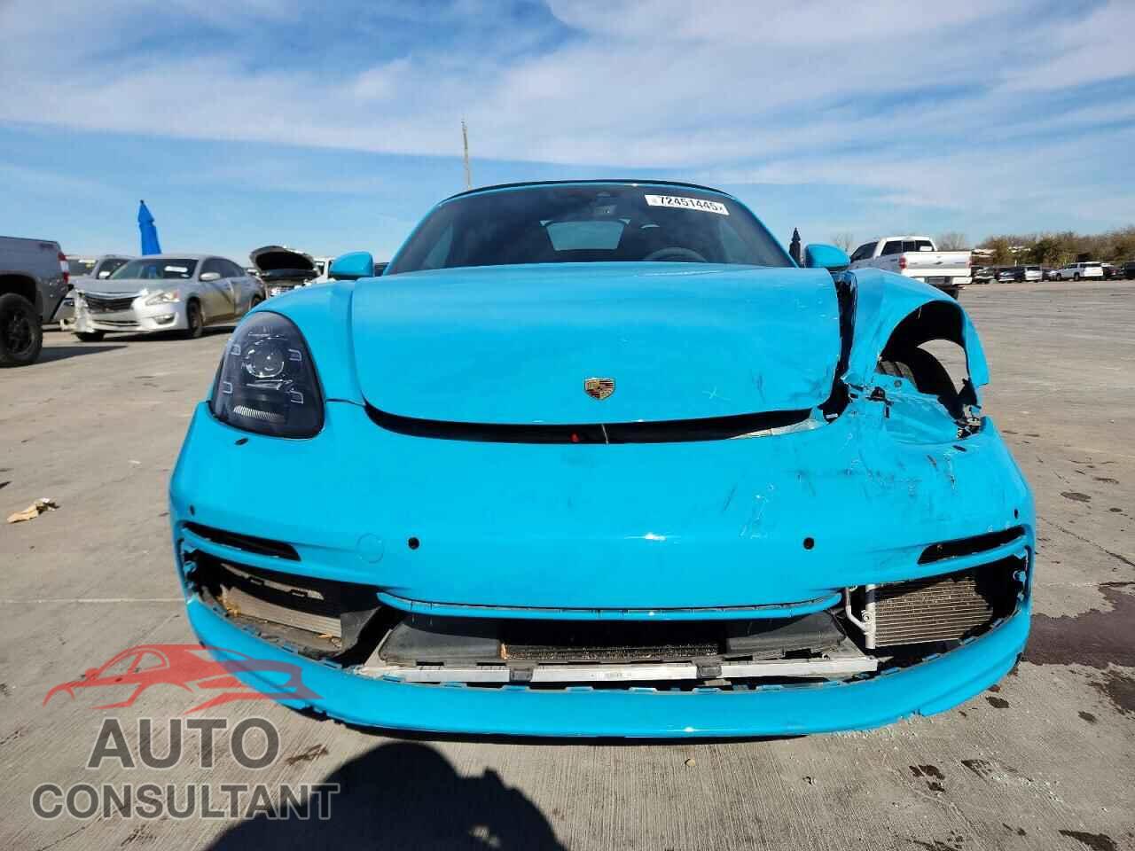 PORSCHE BOXSTER 2019 - WP0CB2A86KS228258