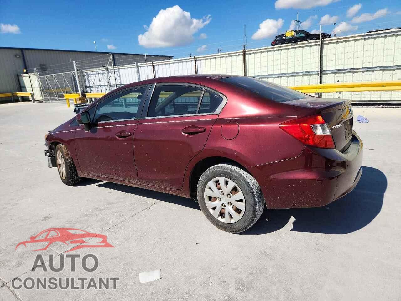 HONDA CIVIC 2012 - 2HGFB2F54CH584276