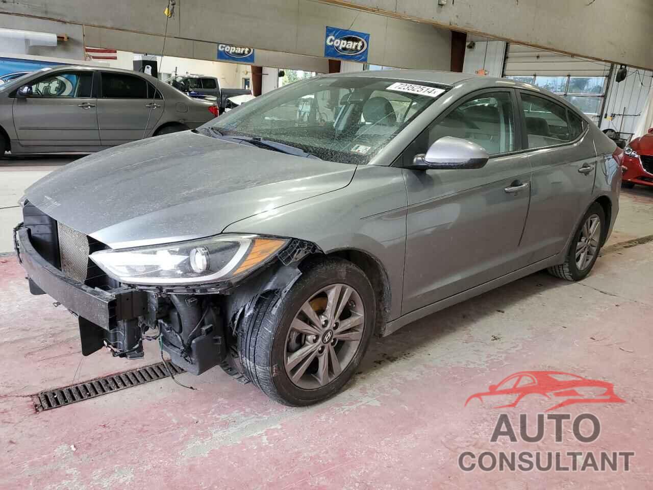 HYUNDAI ELANTRA 2017 - KMHD84LF5HU228707