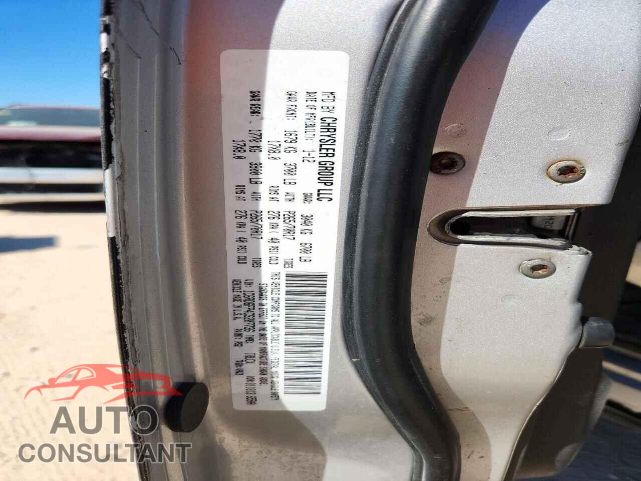 DODGE RAM 1500 2012 - 1C6RD6FP4CS207736