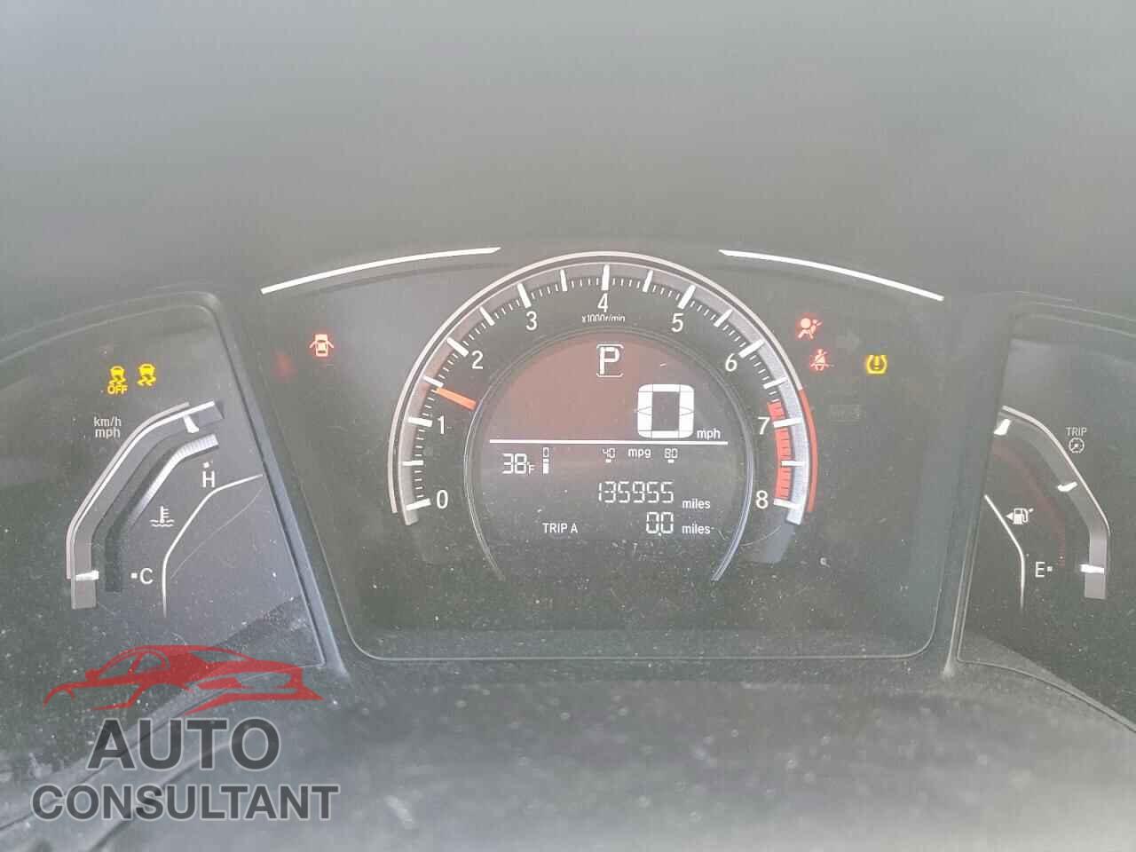 HONDA CIVIC 2017 - 19XFC2F54HE219028