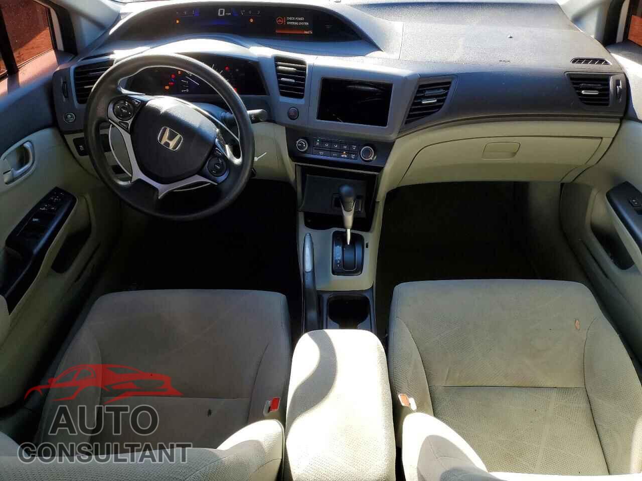 HONDA CIVIC 2012 - 19XFB2F58CE347901