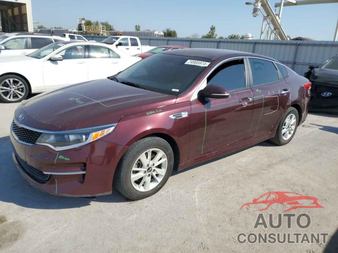 KIA OPTIMA 2016 - 5XXGT4L38GG011551