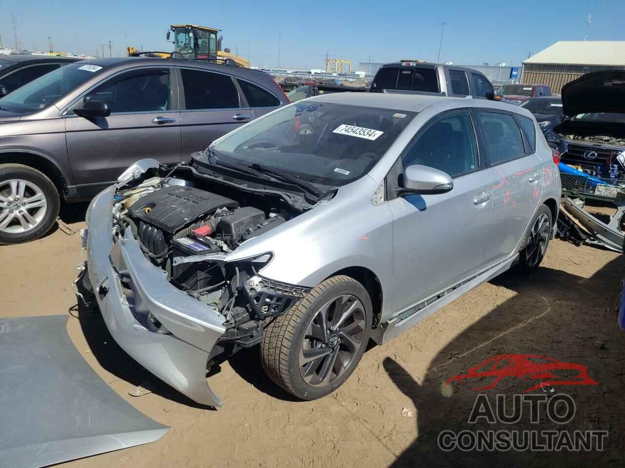 TOYOTA COROLLA 2017 - JTNKARJE2HJ537068