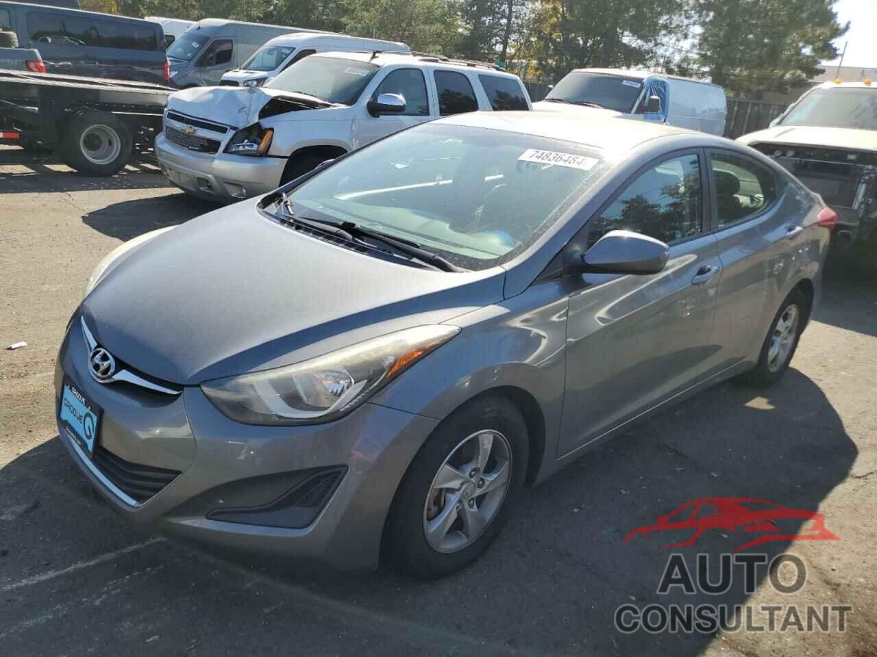HYUNDAI ELANTRA 2014 - 5NPDH4AE8EH525457
