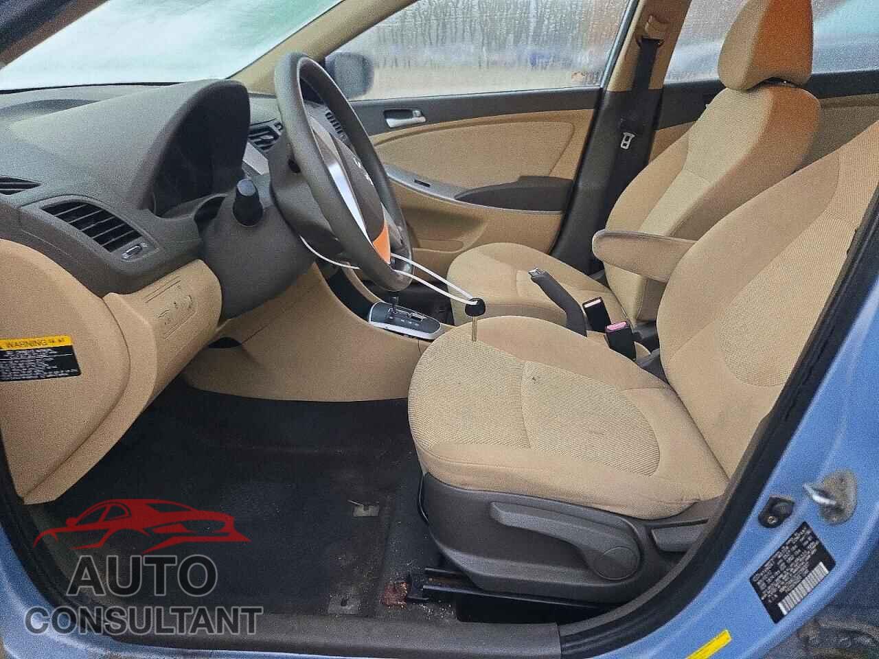 HYUNDAI ACCENT 2012 - KMHCT4AE2CU158337