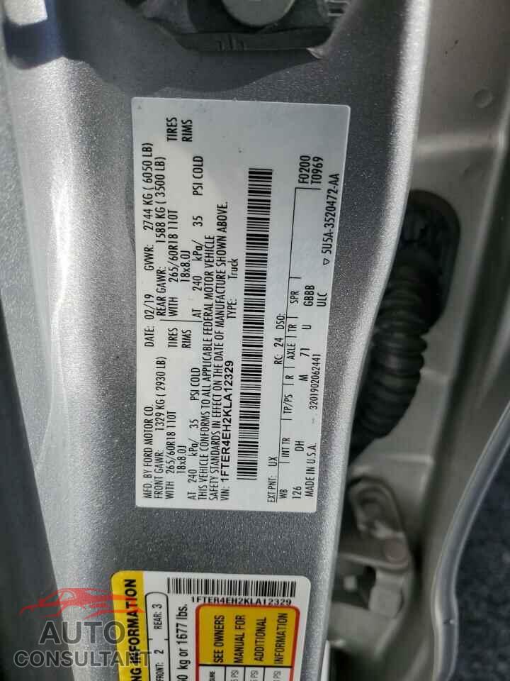 FORD RANGER 2019 - 1FTER4EH2KLA12329