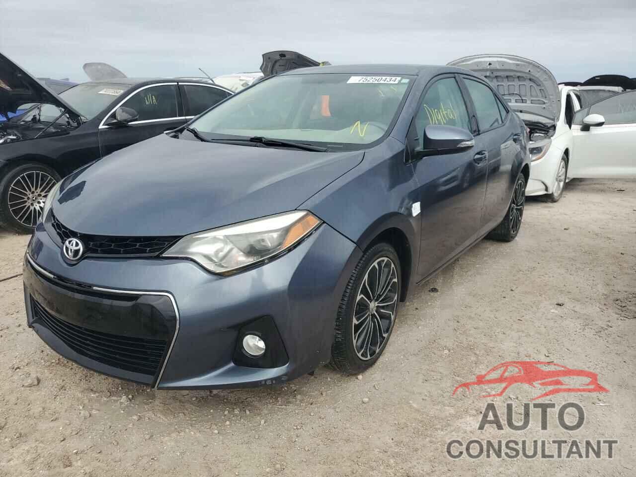 TOYOTA COROLLA 2015 - 2T1BURHE1FC409284