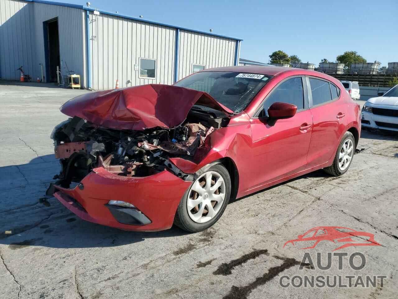 MAZDA 3 2016 - 3MZBM1J78GM287803