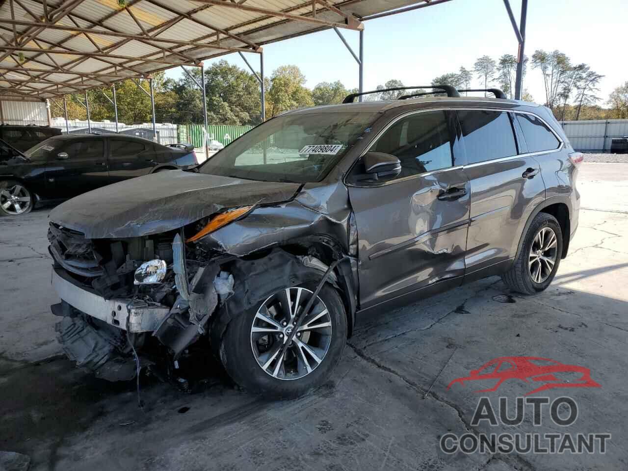 TOYOTA HIGHLANDER 2016 - 5TDJKRFHXGS315394