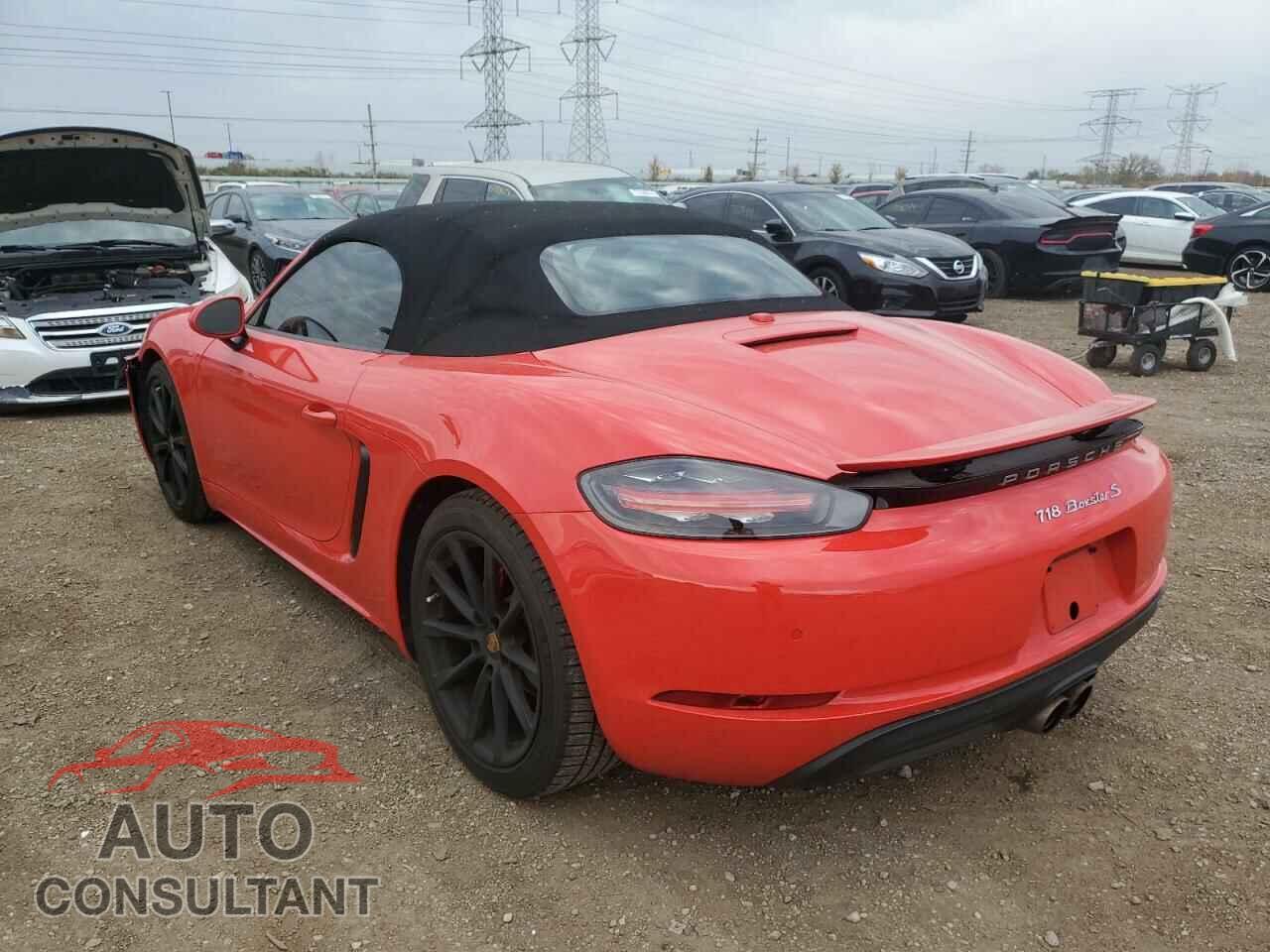 PORSCHE BOXSTER 2017 - WP0CB2A82HS240853