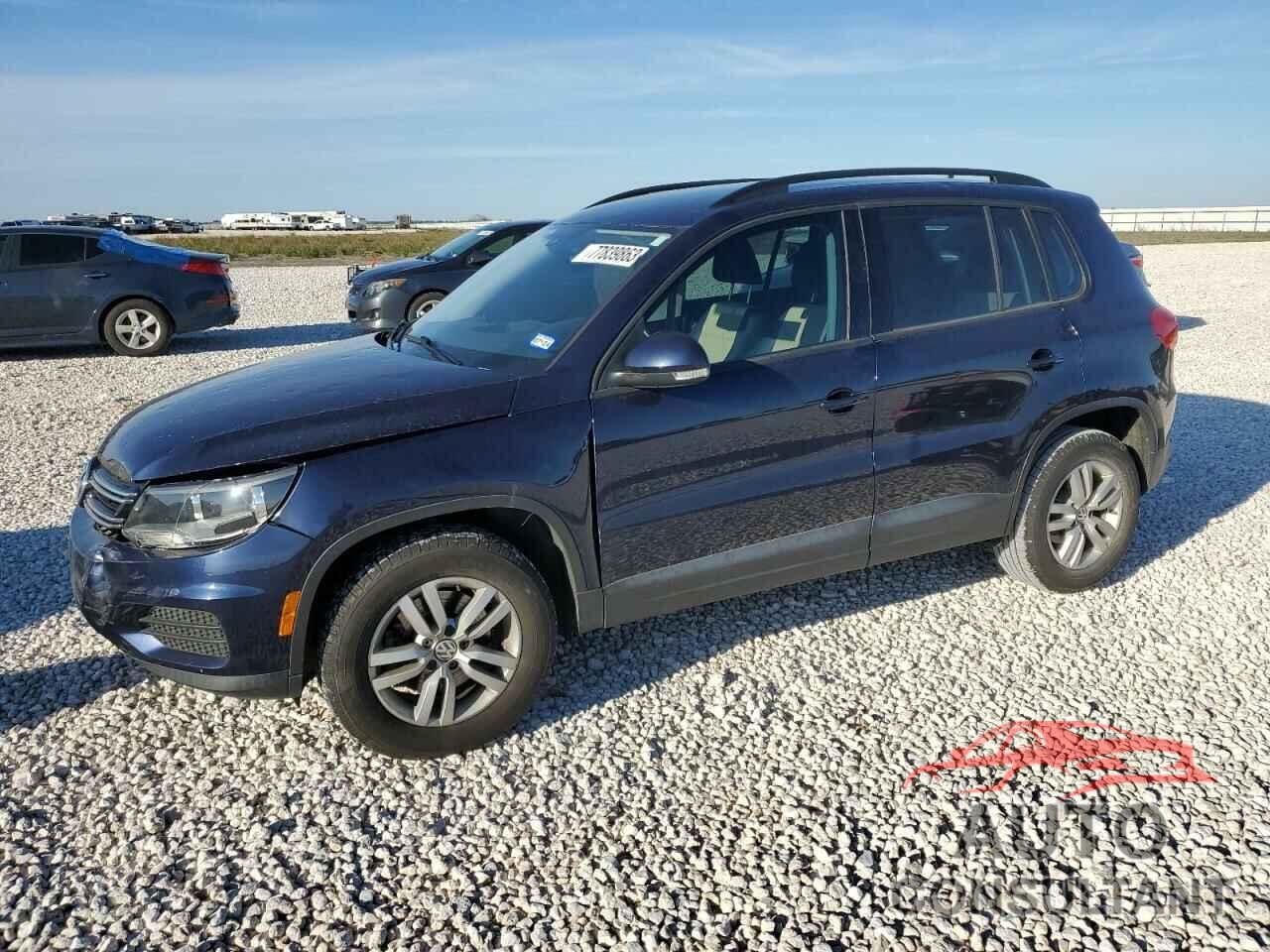 VOLKSWAGEN TIGUAN 2016 - WVGBV7AXXGW580049