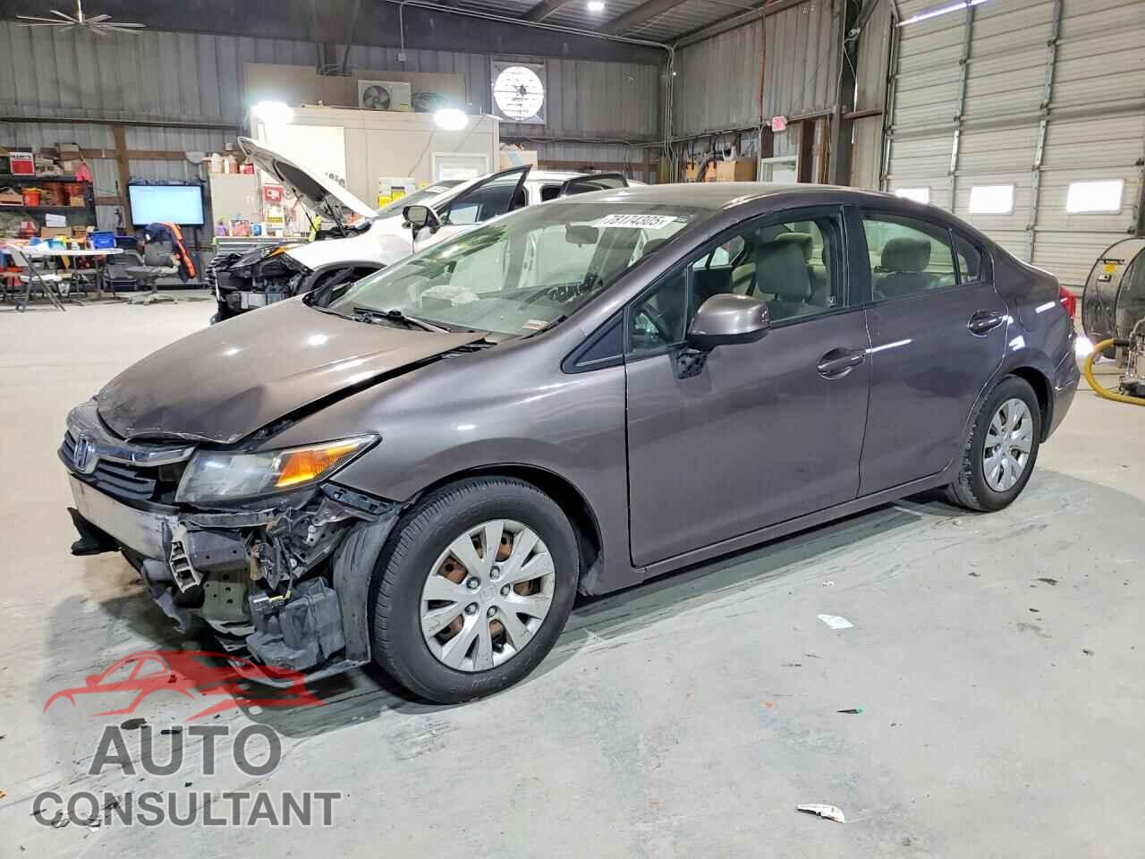 HONDA CIVIC 2012 - 19XFB2F53CE070638
