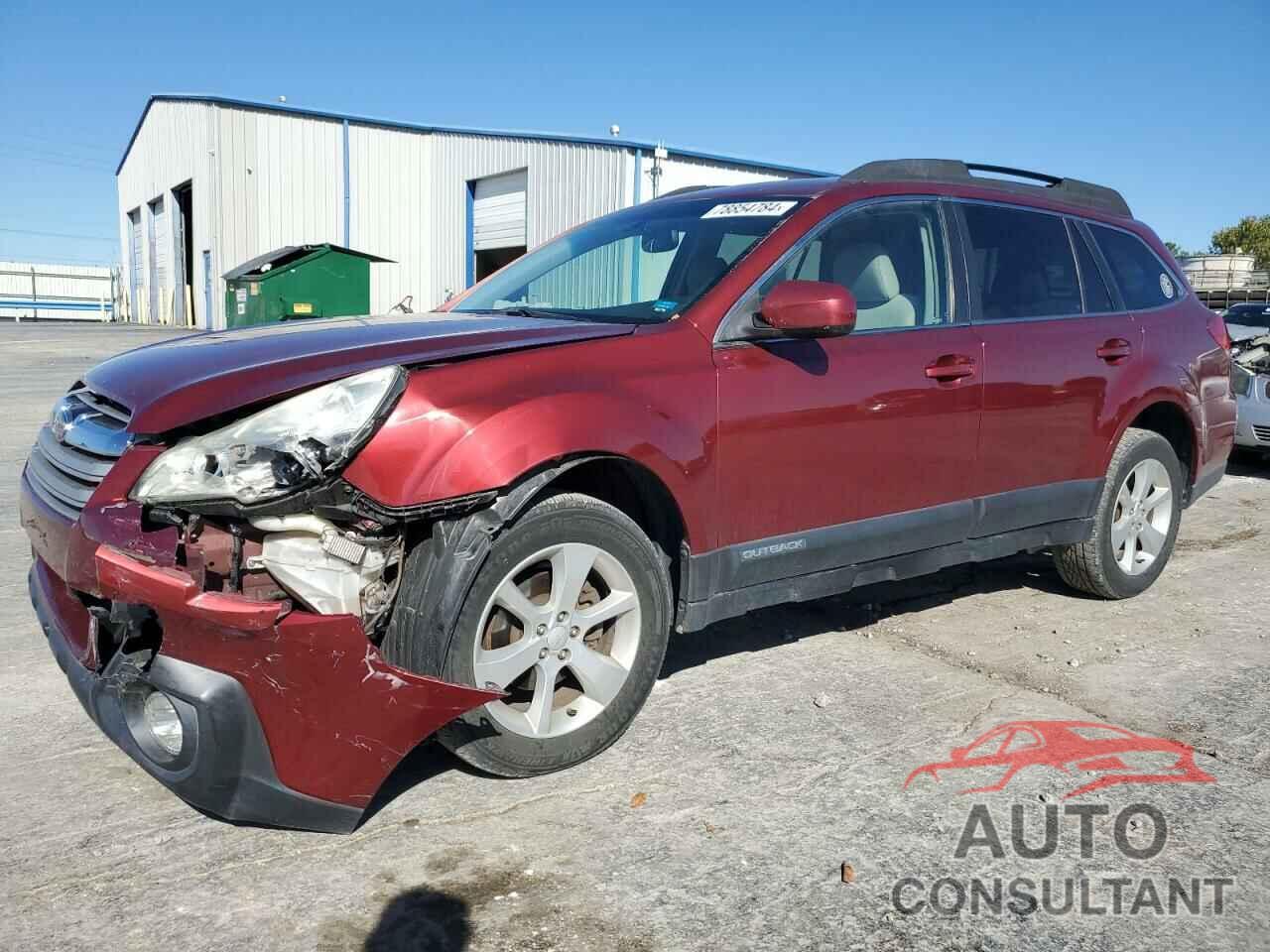 SUBARU OUTBACK 2013 - 4S4BRBCC8D3209762