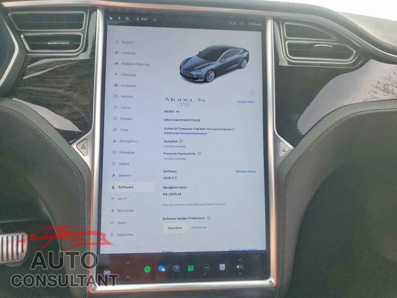 TESLA MODEL S 2017 - 5YJSA1E10HF175438