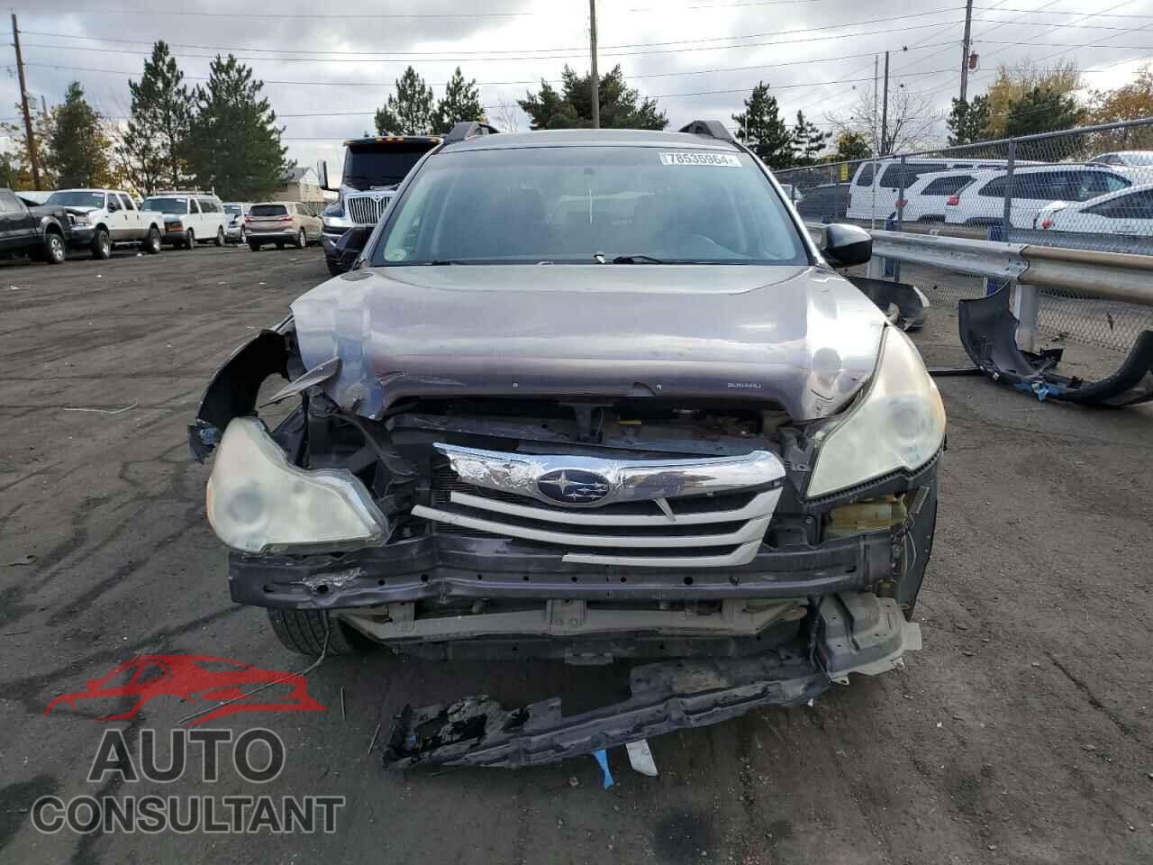 SUBARU OUTBACK 2012 - 4S4BRCCC0C3280507