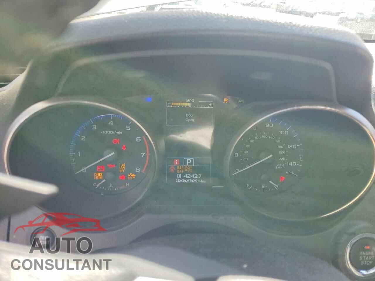 SUBARU OUTBACK 2019 - 4S4BSANC0K3240187