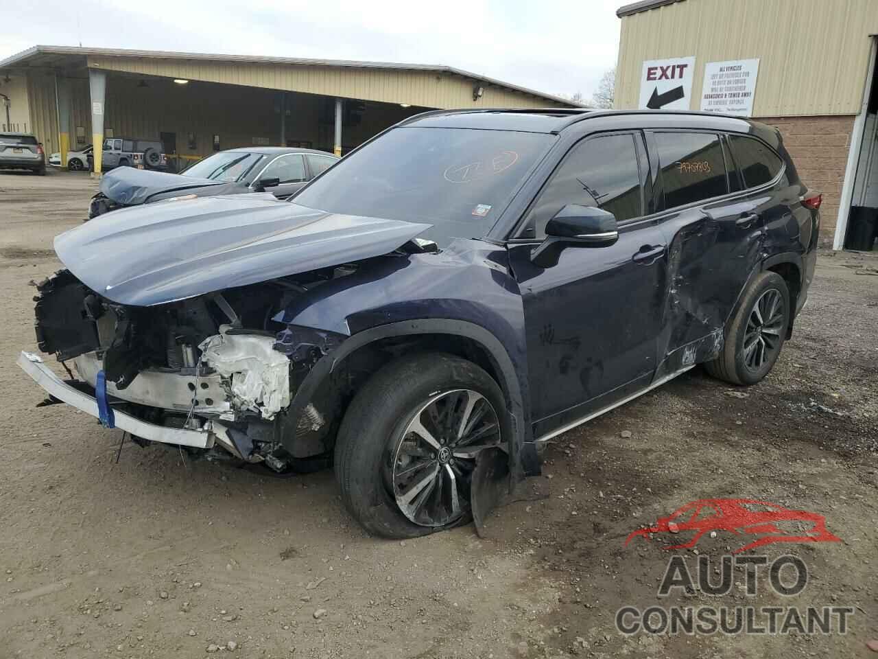 TOYOTA HIGHLANDER 2022 - 5TDLZRBH2NS202434