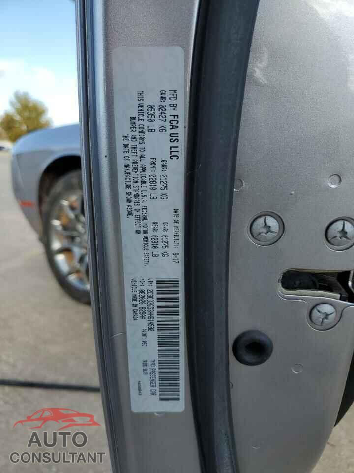 DODGE CHALLENGER 2017 - 2C3CDZGG3HH614982