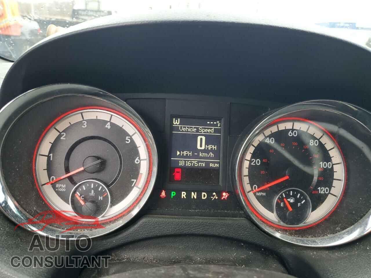 DODGE CARAVAN 2017 - 2C4RDGEG2HR650931