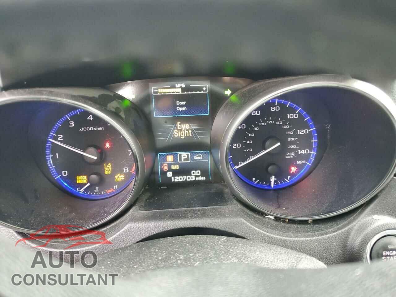 SUBARU OUTBACK 2017 - 4S4BSANC7H3368242