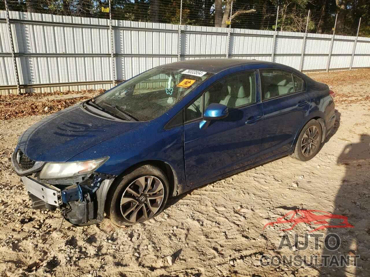 HONDA CIVIC 2013 - 2HGFB2F95DH558161