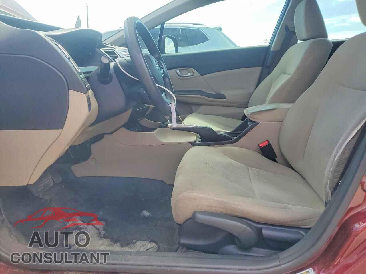 HONDA CIVIC 2013 - 19XFB2F54DE097459