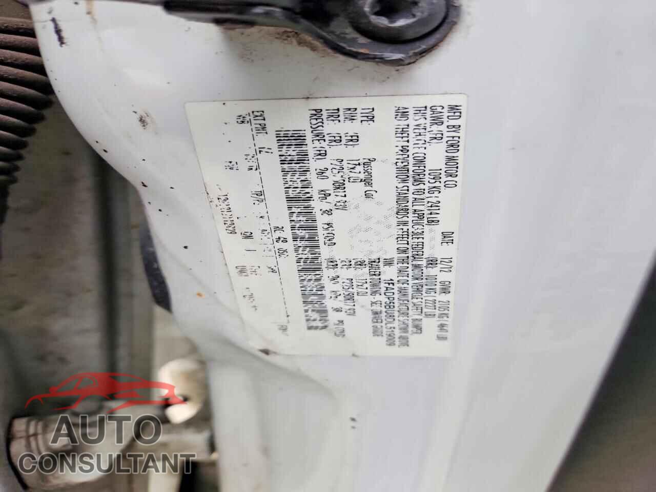FORD CMAX 2013 - 1FADP5BU8DL519009