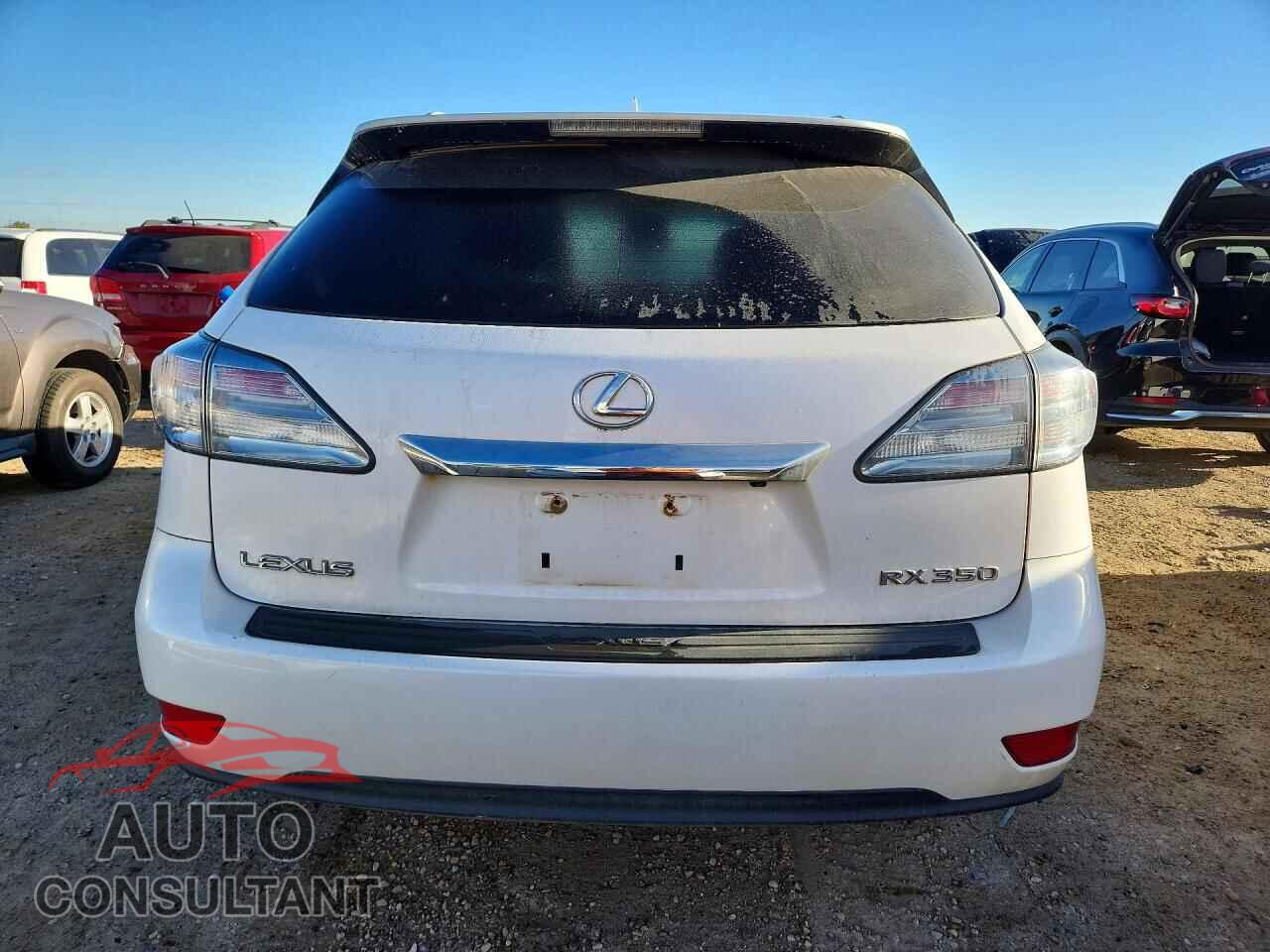 LEXUS RX350 2011 - 2T2BK1BAXBC082581