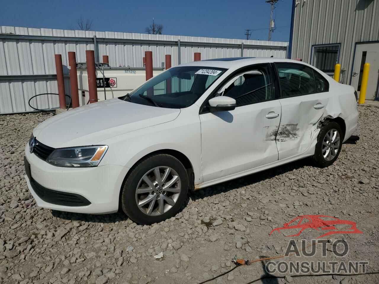 VOLKSWAGEN JETTA 2012 - 3VWDP7AJ4CM411039