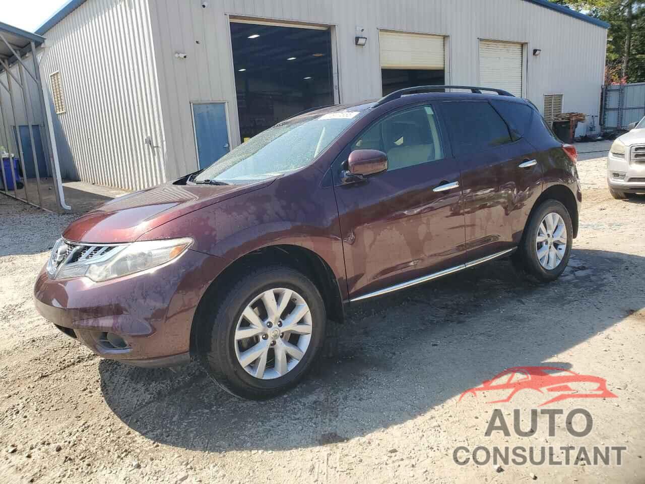NISSAN MURANO 2013 - JN8AZ1MU1DW208697