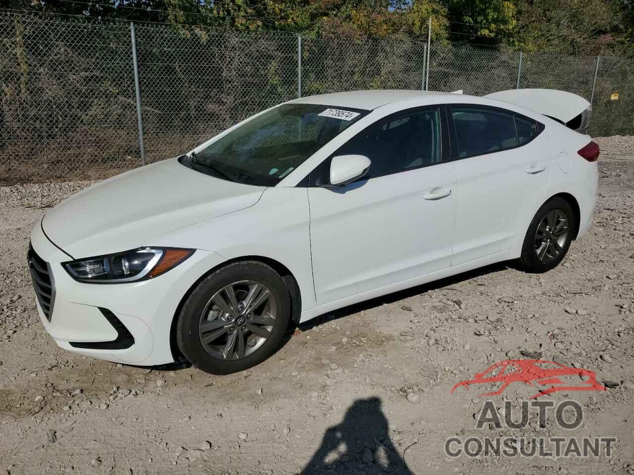 HYUNDAI ELANTRA 2017 - 5NPD84LF4HH181541