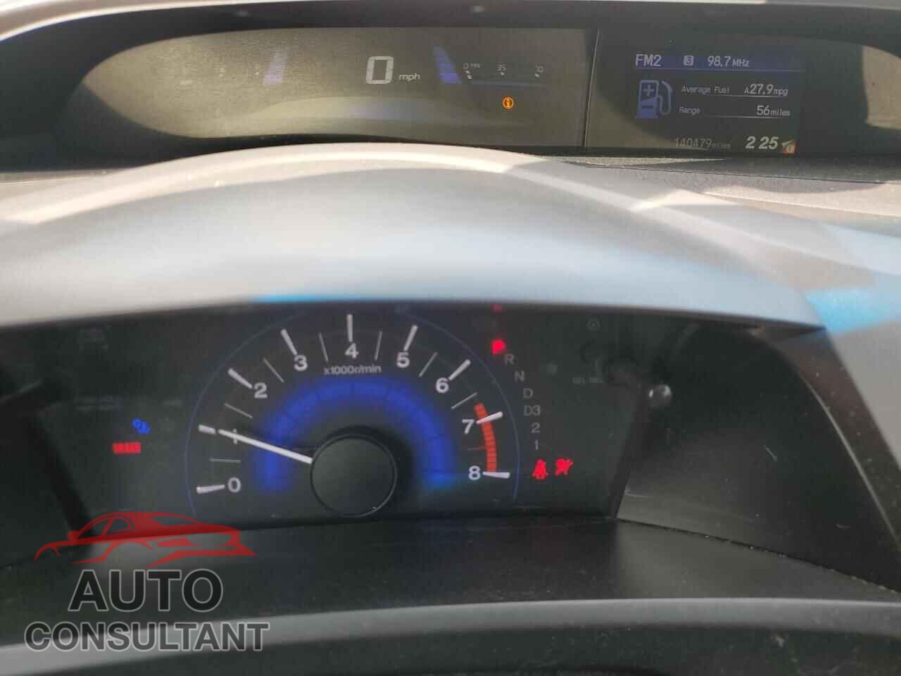 HONDA CIVIC 2012 - 19XFB2F53CE345165