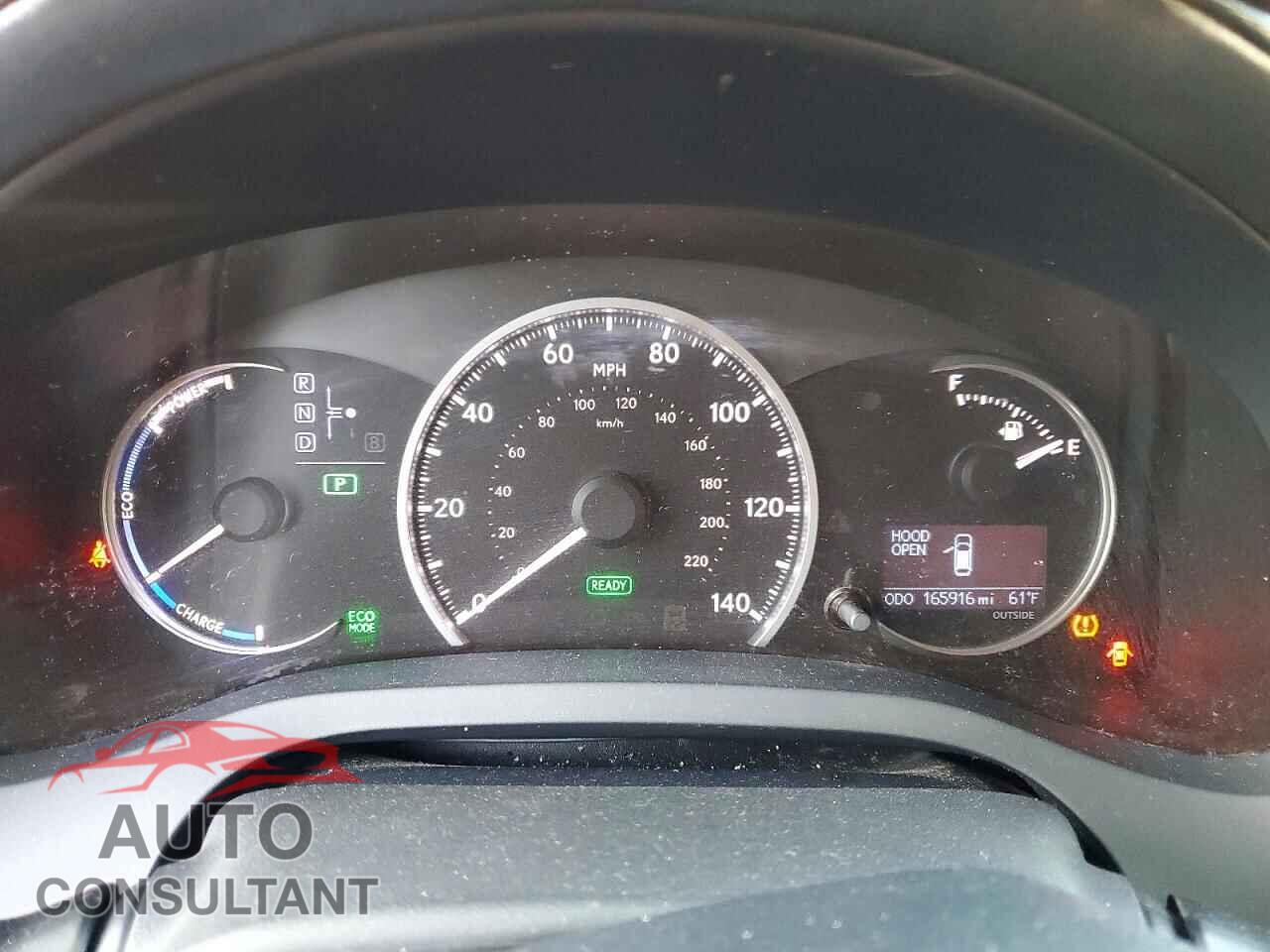 LEXUS CT 200 2012 - JTHKD5BH2C2117244