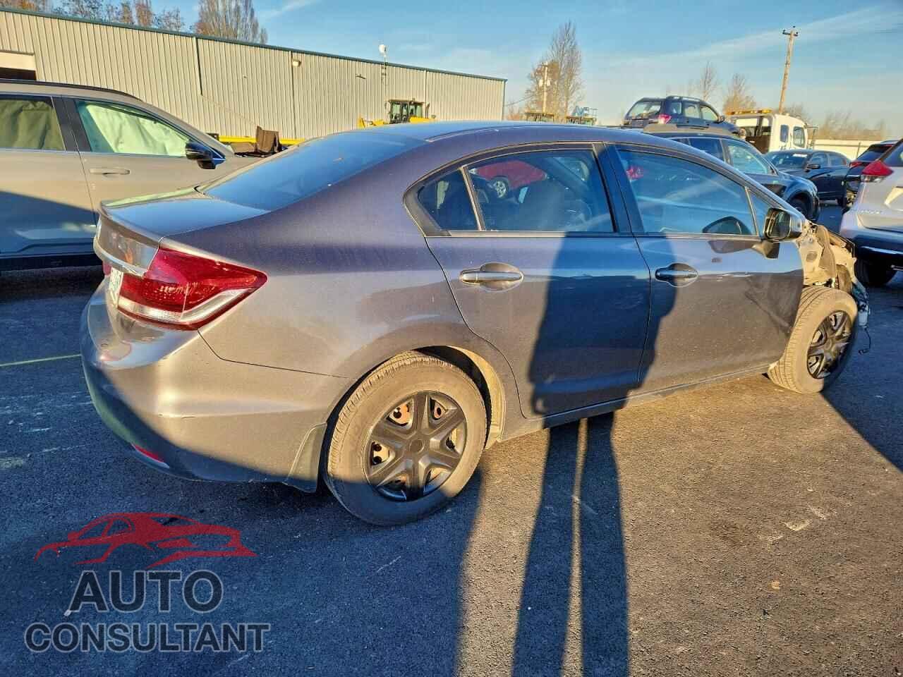 HONDA CIVIC 2013 - 19XFB2F50DE291163