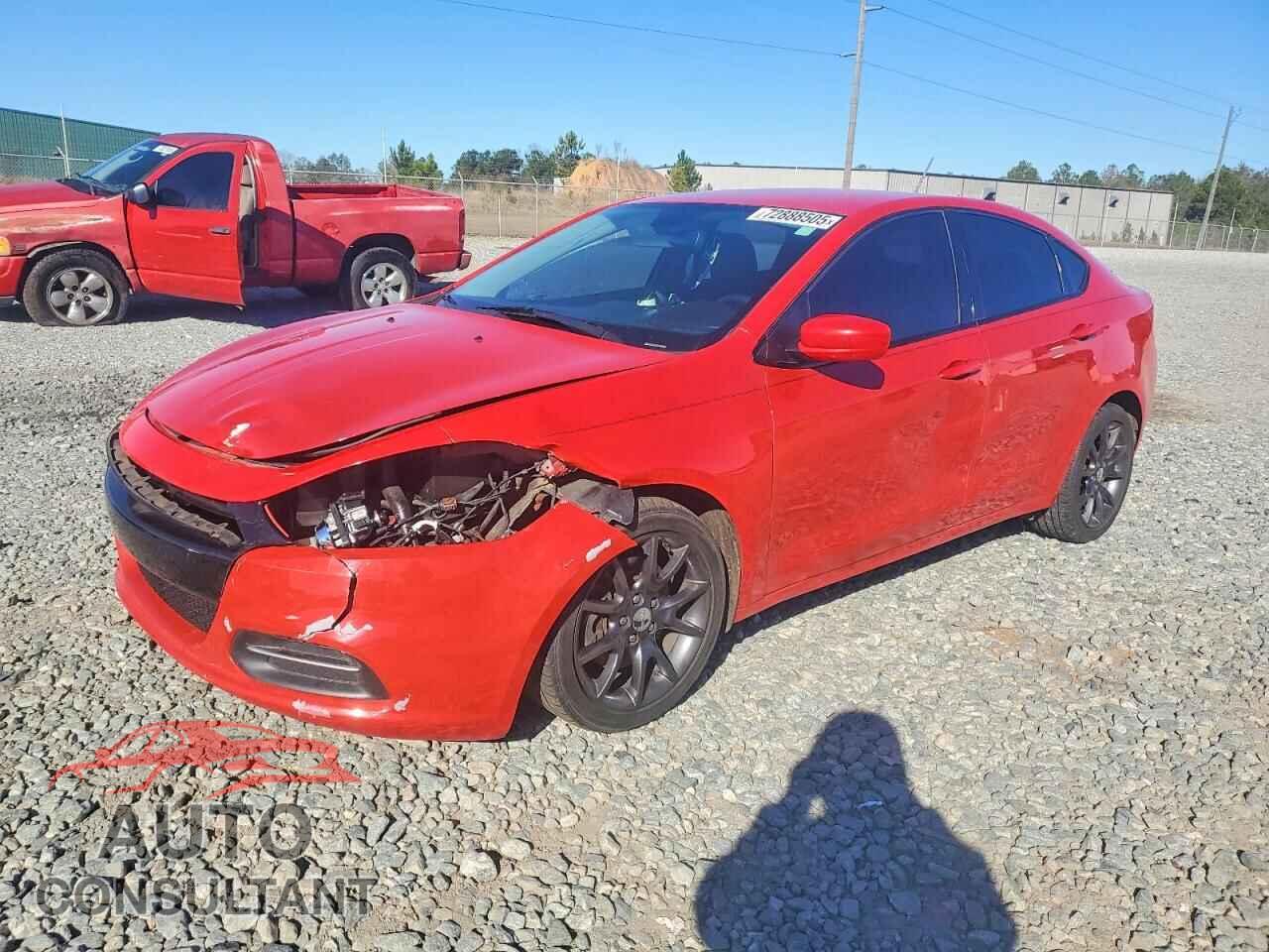 DODGE DART 2016 - 1C3CDFAA4GD661498
