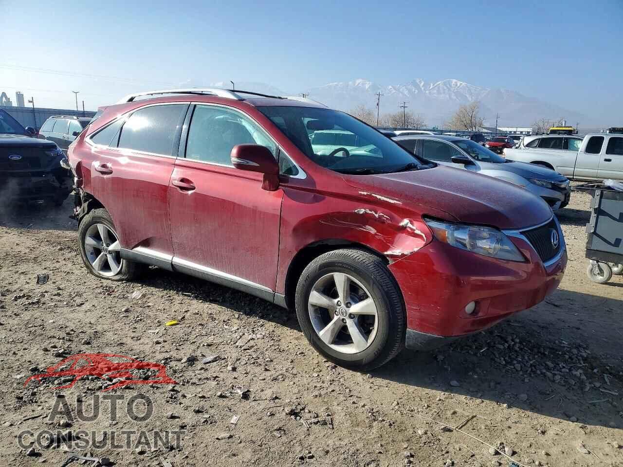 LEXUS RX350 2010 - 2T2BK1BA2AC057060