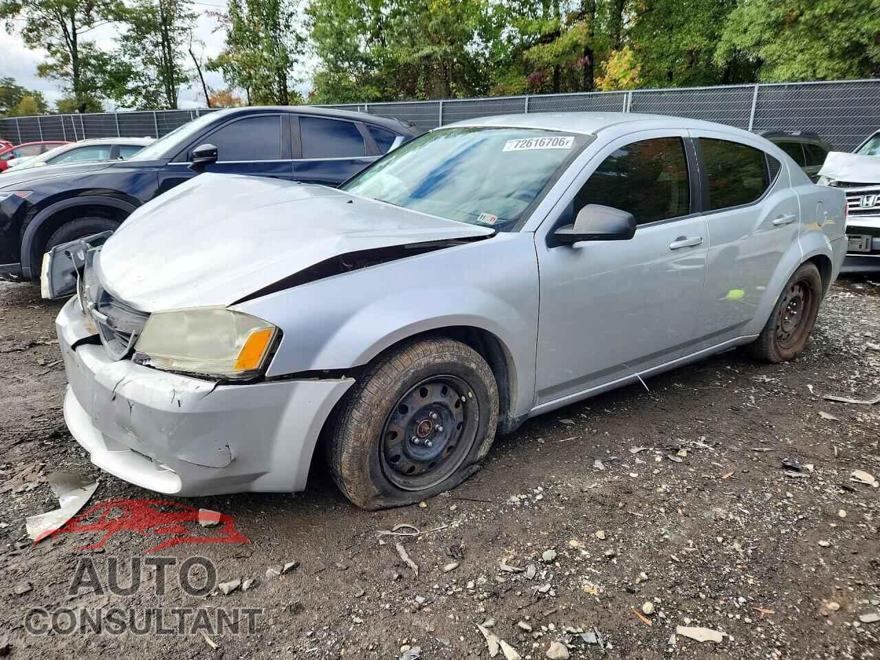 DODGE AVENGER 2010 - 1B3CC4FB8AN124334