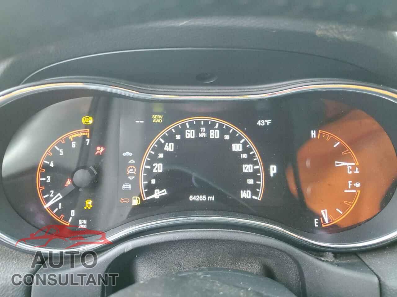 DODGE DURANGO 2017 - 1C4SDJCT1HC860640