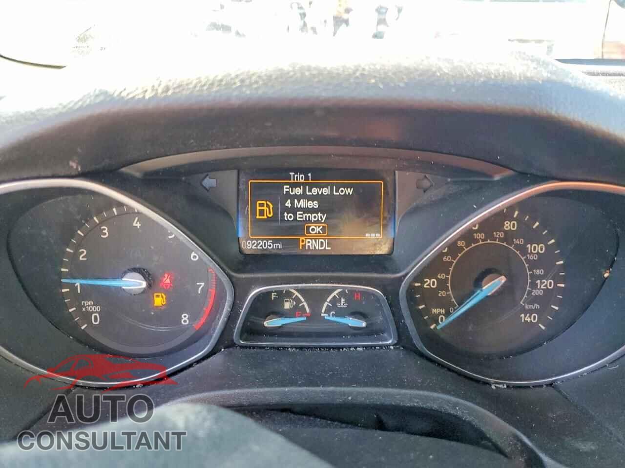 FORD FOCUS 2017 - 1FADP3E24HL266565