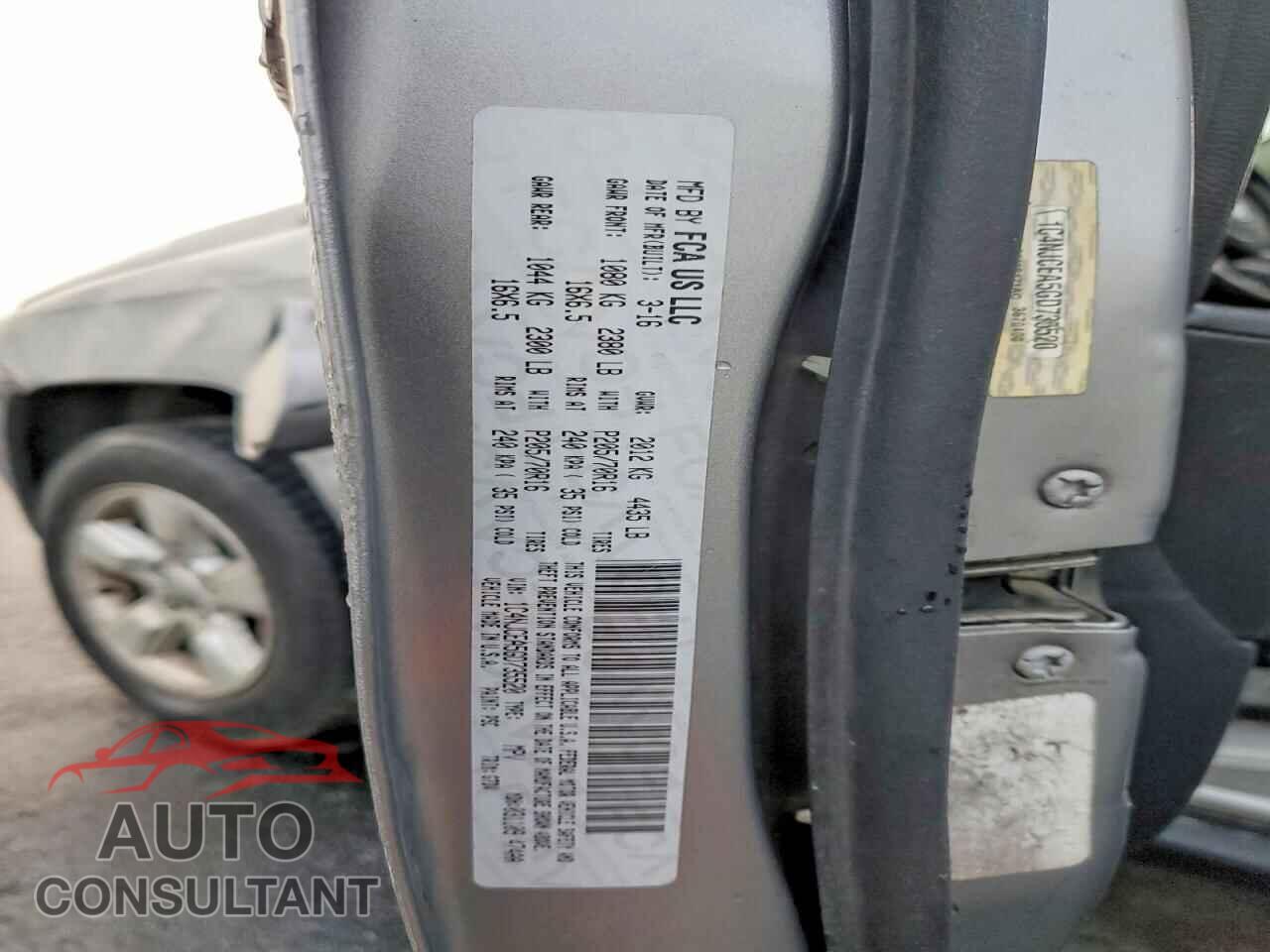 JEEP COMPASS 2016 - 1C4NJCEA5GD735520