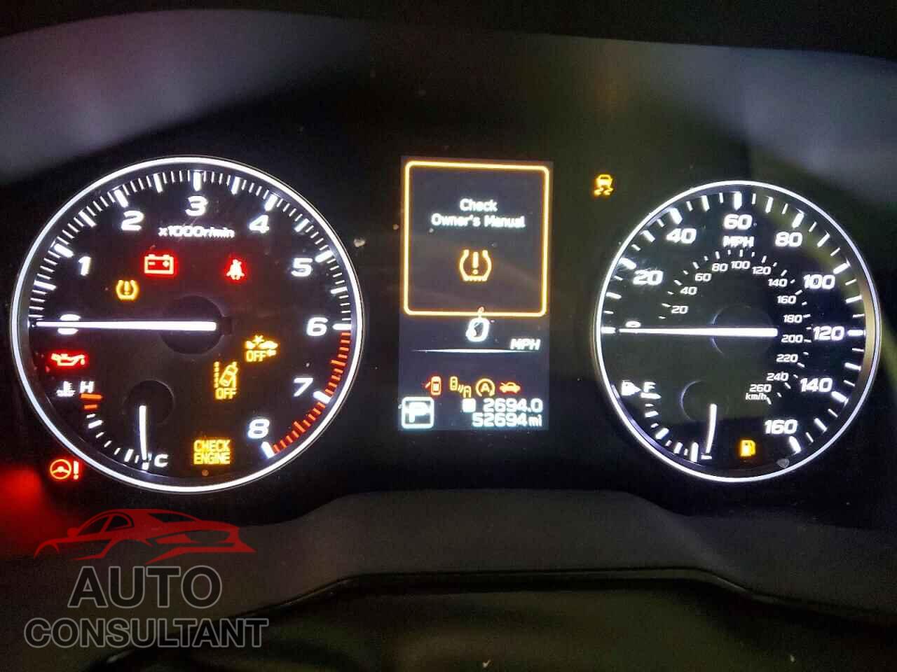 SUBARU OUTBACK 2020 - 4S4BTAEC7L3106887