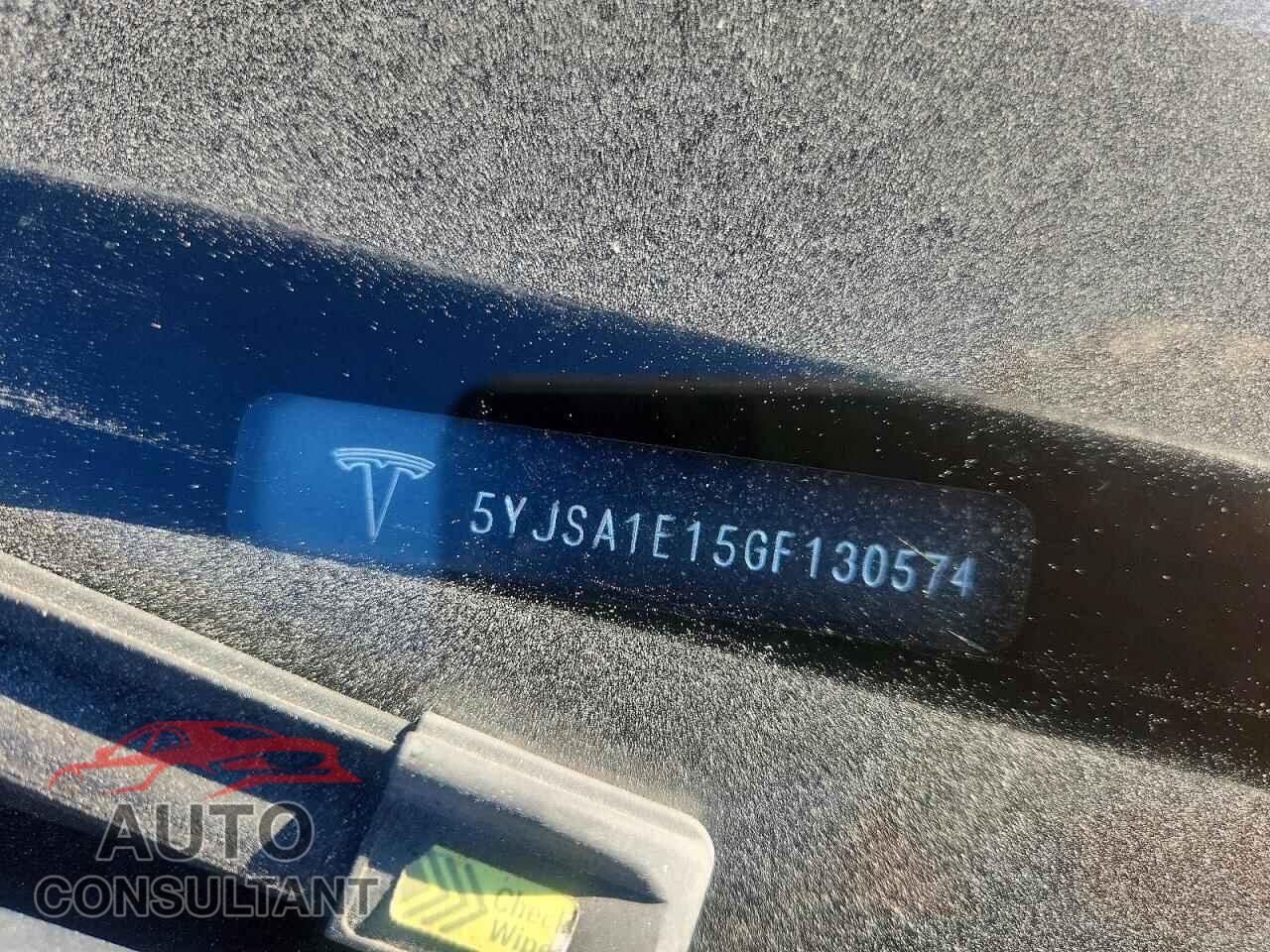 TESLA MODEL S 2016 - 5YJSA1E15GF130574