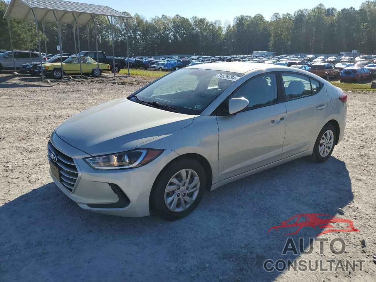 HYUNDAI ELANTRA 2017 - KMHD74LF6HU393782